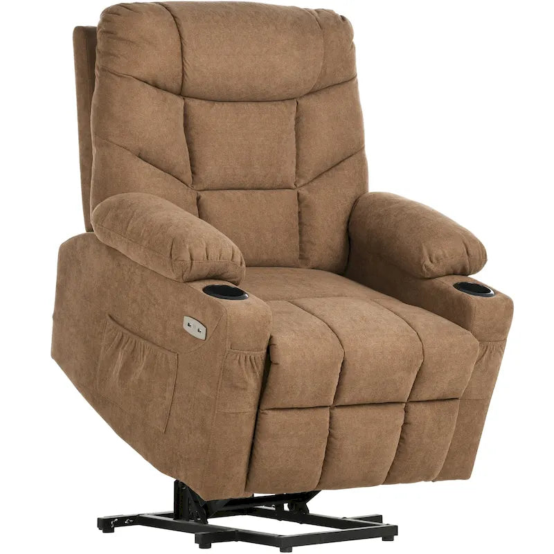 Fauteuil inclinable de massage et chauffant moderne