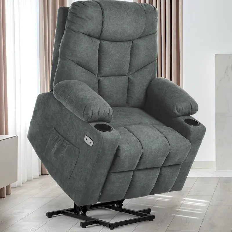Fauteuil inclinable de massage et chauffant moderne