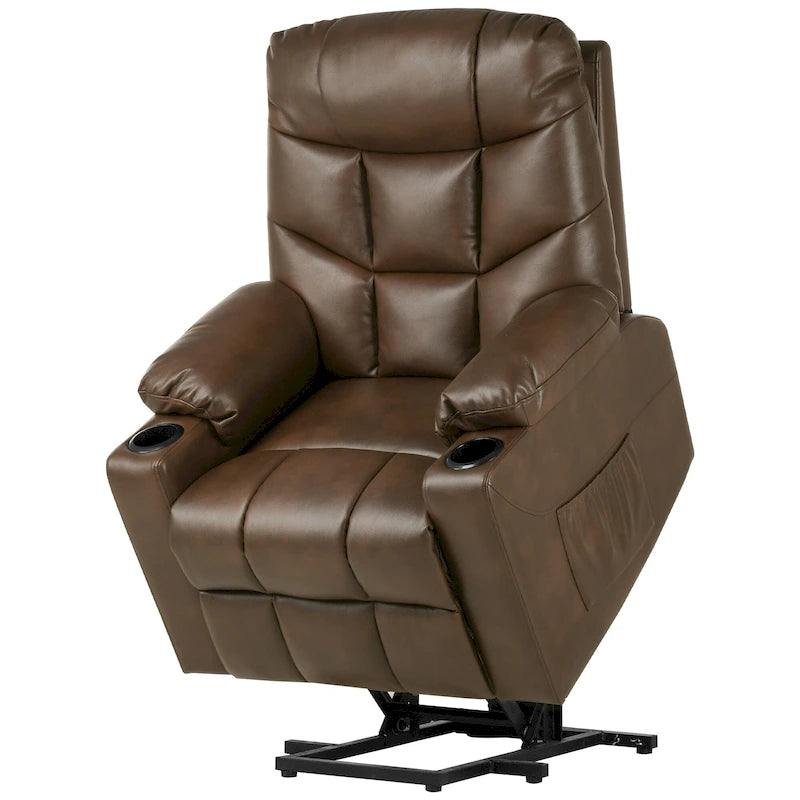 Fauteuil inclinable de massage et chauffant moderne