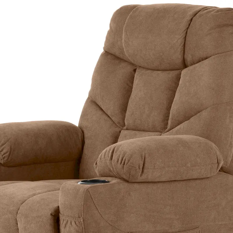 Fauteuil inclinable de massage et chauffant moderne