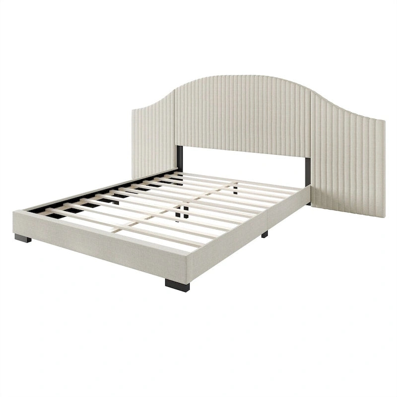 Lit escamotable mural contemporain