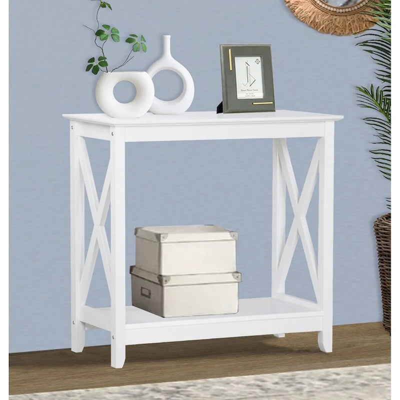 Console de table de ferme moderne Saint Birch Lambert