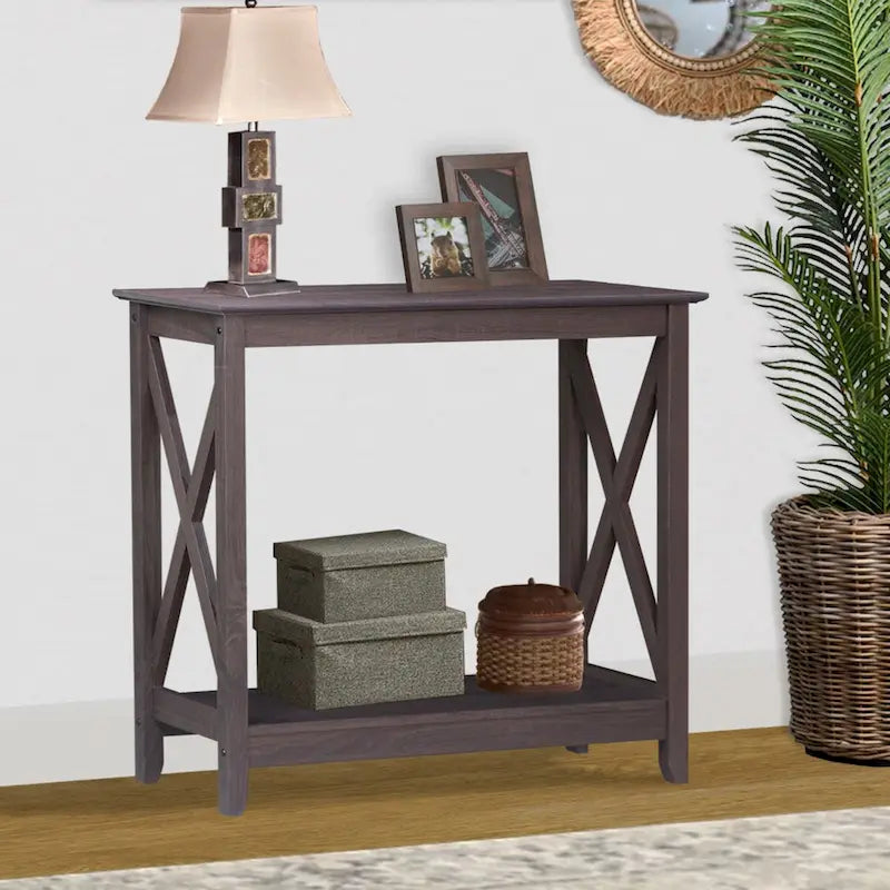 Console de table de ferme moderne Saint Birch Lambert