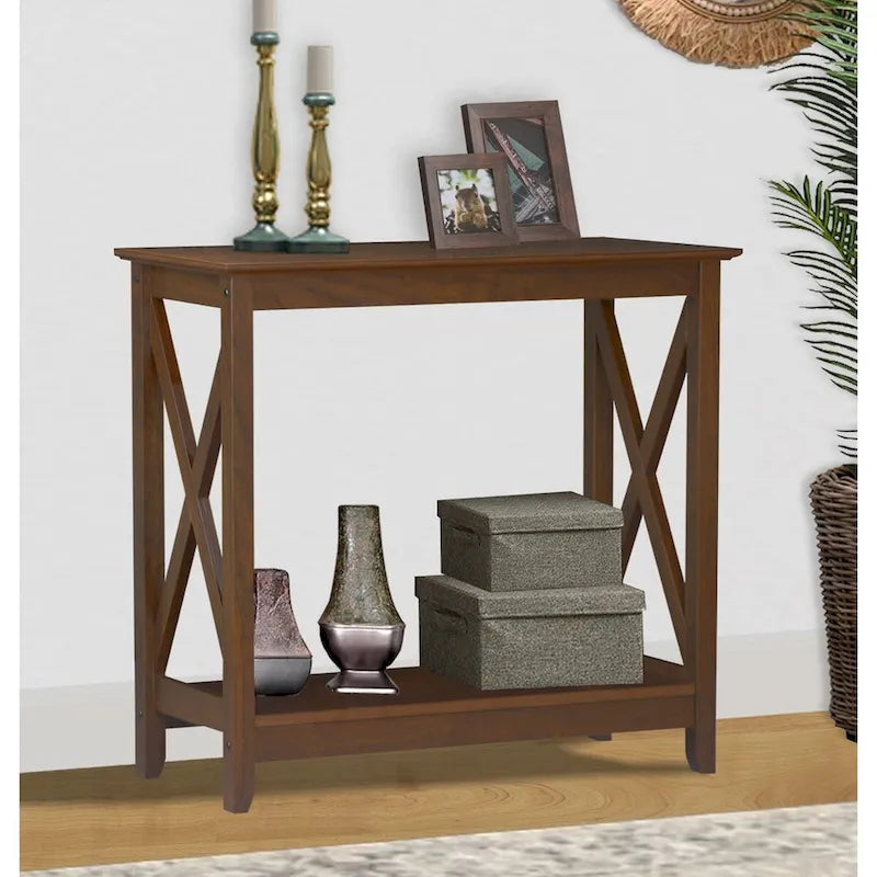 Console de table de ferme moderne Saint Birch Lambert