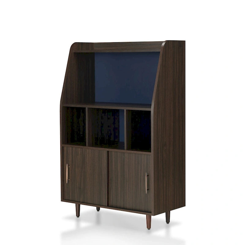 Furniture of America Buffet contemporain marron multi-rangements