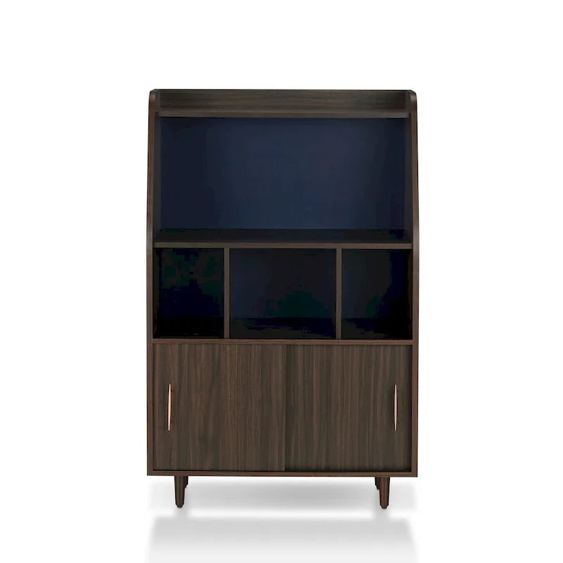 Furniture of America Buffet contemporain marron multi-rangements