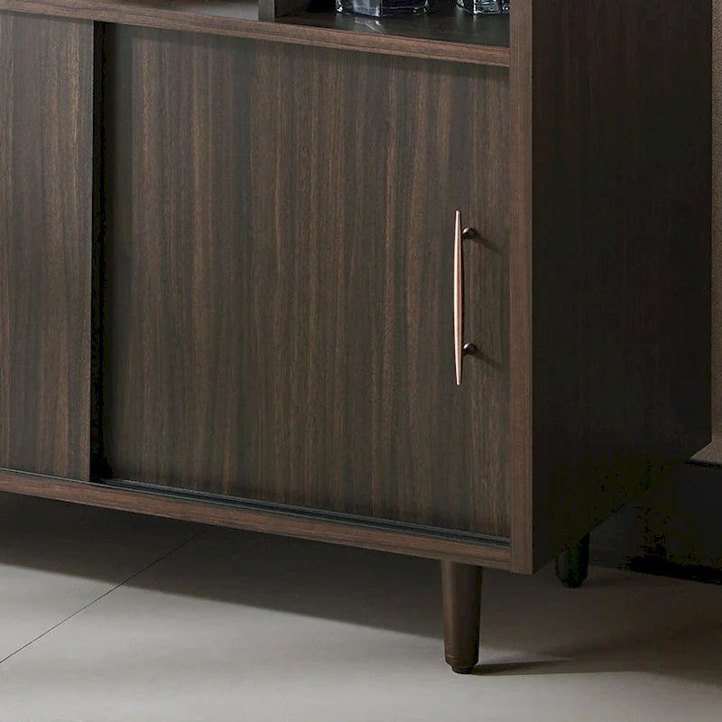 Furniture of America Buffet contemporain marron multi-rangements