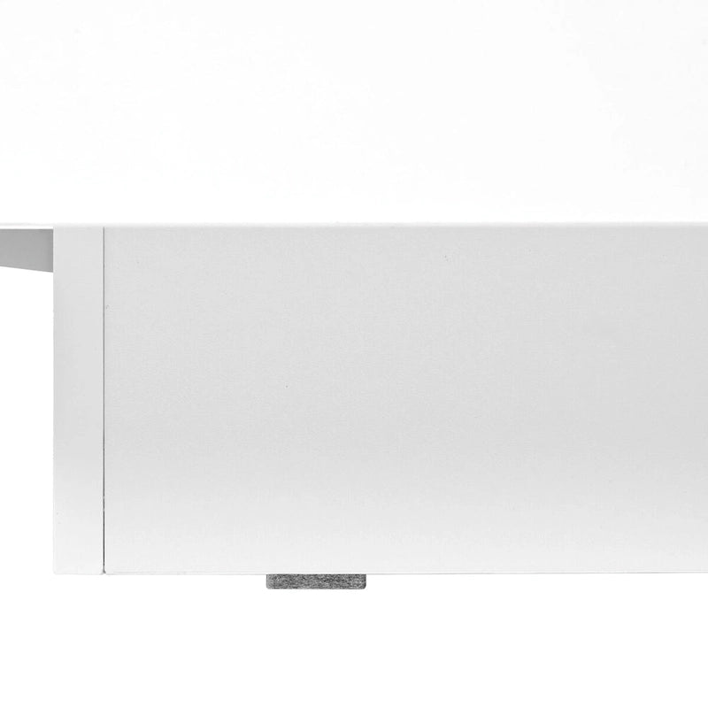 Table basse carrée de 31,4 po avec plateau coulissant et rangement dissimulé