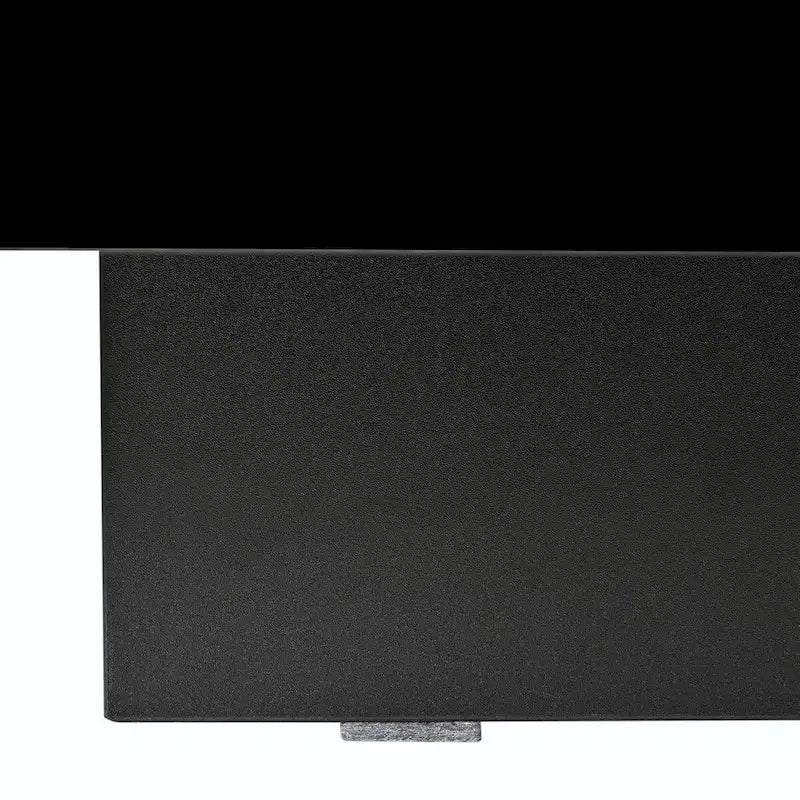 Table basse carrée de 31,4 po avec plateau coulissant et rangement dissimulé